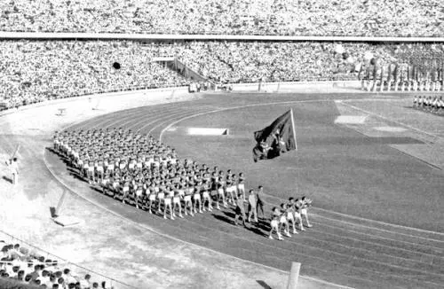 第一届全国运动会入场式1959年9月13
