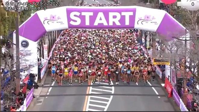 2023日本名古屋女子马拉松赛举行成绩仅