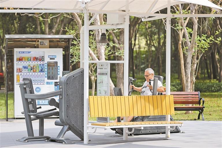深圳室外智能健身器材各区全覆盖，高科技助